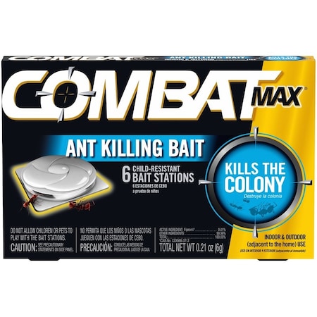 Ge Combat Max Ant Bait Station 6 pk 55901